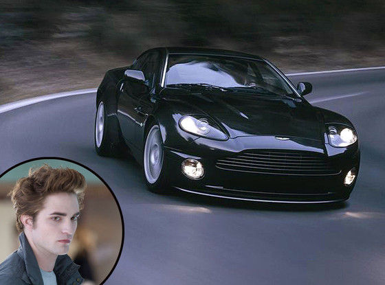 Twilight Cars, Black Aston Martin V12 Vanquish, Robert Pattinson Twilight Cars, Black Aston Martin V12 Vanquish, Robert Pattinson